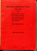 Ml 214/1978 Registur (A)